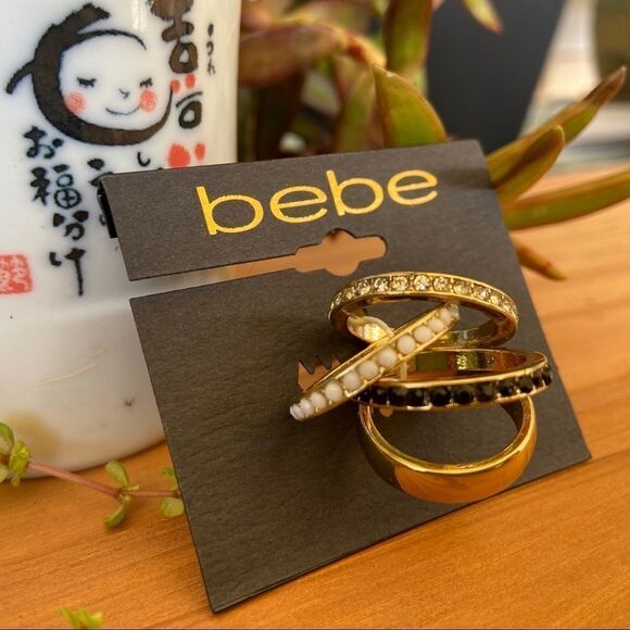 "bebe Statement Ring $16 each or bundle 3 for $25 - Picture 1 of 4